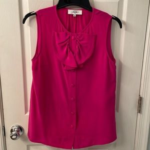 Silk fuschia Tibi shell